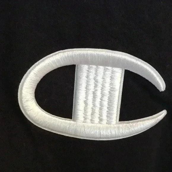 Men's‎ Champion T-shirt black size large - Picture 2 of 6